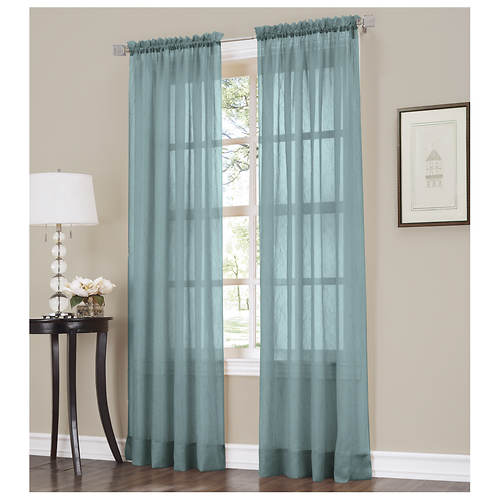 Erica Crushed Voile Panel Pair