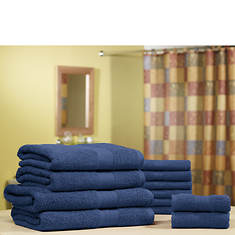 Pure Cotton 12-Piece Jumbo Towel Set