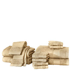 Pure Cotton 12-Piece Jumbo Towel Set