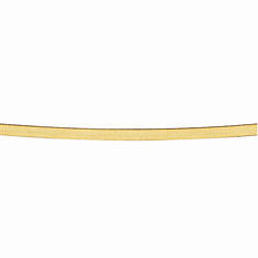 20" 10K Gold Herringbone Chain