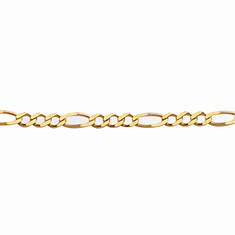 18" 10K Gold Baby Figaro Chain