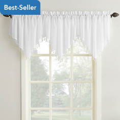 Erica Crushed Voile Valance