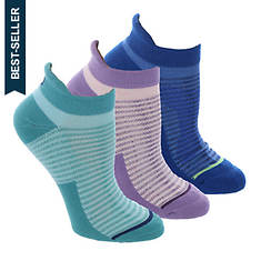 Asics 3-Pack Cushion Low Cut Socks (women's)