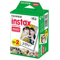 FUJIFILM 20-Print Instax Mini Instant Camera Film - Opened Item