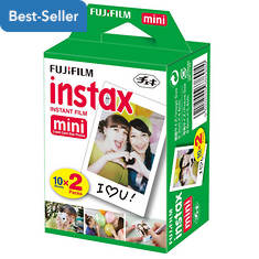 FUJIFILM 20-Pack Instax Mini Instant Camera Film