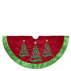 48" Christmas Trees Tree Skirt