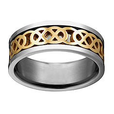 Titanium Celtic Knot Ring