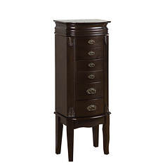 Italian-Influenced Transitional Jewelry Armoire