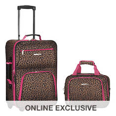 Rockland Fashion 2-Piece Luggage Set