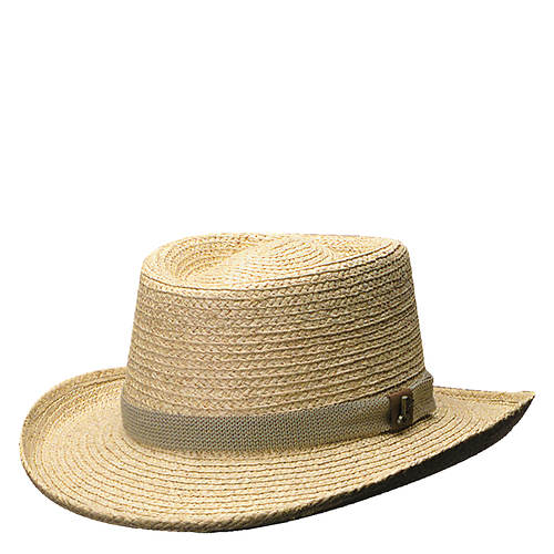 Scala Pro Series Men's Raffia Golf Gambler Hat