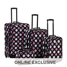 Rockland 4-Piece Design Luggage Set