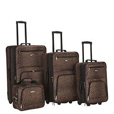 Rockland 4-Piece Design Luggage Set