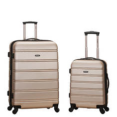 Rockland 2-Piece Expandable ABS Spinner Set
