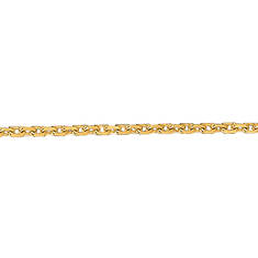 14K 18" Gold Cable Chain