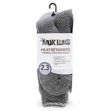 MUK LUKS Men's Heat Retainer Thermal Socks