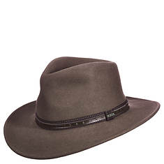 Scala Classico Men's Crushable Outback Felt Hat