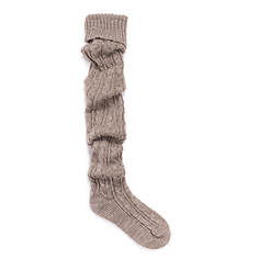 MUK LUKS Cable Knit Over-the-Knee Socks