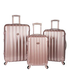 Travelers Club Kensie 3-Piece Hardside Luggage