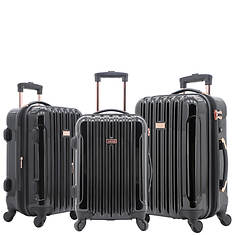 Travelers Club Kensie 3-Piece Hardside Luggage