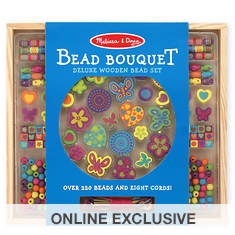 Melissa & Doug Bead Bouquet Deluxe Wooden Bead Set
