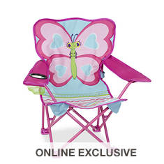 Melissa & Doug Cutie Pie Butterfly Camp Chair