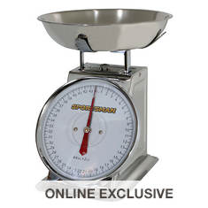 Sportsman Series 44-Lb. Stainless Steel Dial Scale