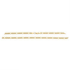20" 14K Gold-Filled Figaro Chain