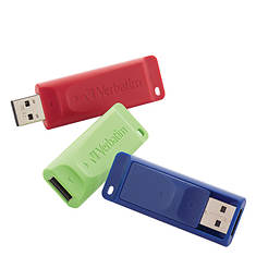 Verbatim 3-Pack 4GB USB Flash Drives