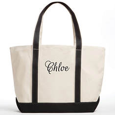 Personalized Canvas Tote - Name 