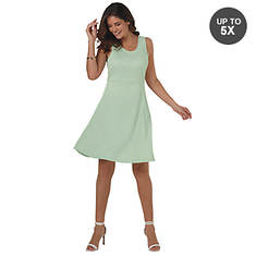 Masseys Go-To Fit-And-Flare Dress