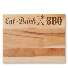 Eat, Drink, BBQ Cutting Board
