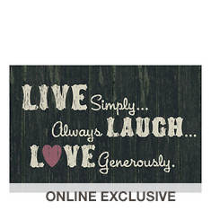 Live, Laugh, Love Doormat