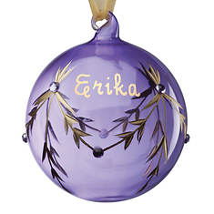 Personalized Birthstone Ornament