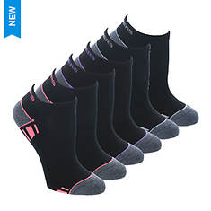 Skechers Women's S110381 Low Cut 6 Pack Socks