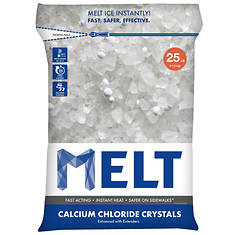 Snow Joe 25-Lb. Bag Calcium Chloride Crystals Ice Melt