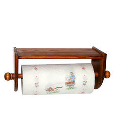 Pine Wall Paper Towel Holder