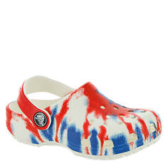 Crocs™ Classic Tie Dye Graphic Clog (Kids Infant-Toddler-Youth)