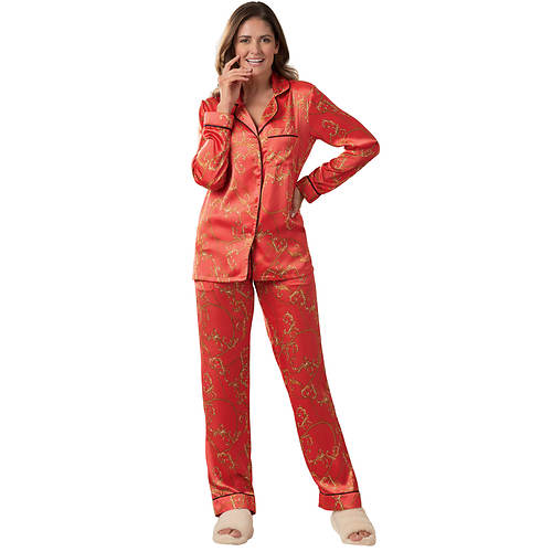 Masseys Satin Pajama Set