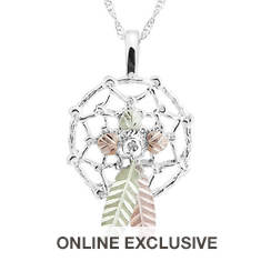 Black Hills Gold Dreamcatcher Necklace (Women's)