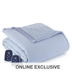 Micro Flannel Sherpa Electric Blanket