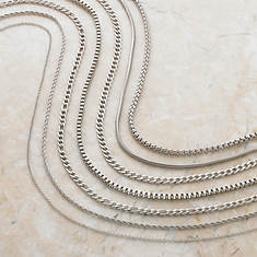 Set of 7 Stainless Steel Chains