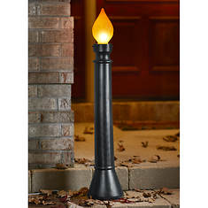 40" Lighted Candle