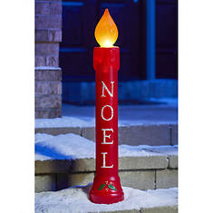 39" Lighted Noel Candle - Opened Item