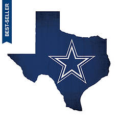 NFL Team Color Logo State Sign
