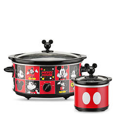 Disney Mickey Mouse Slow Cooker With Mini Dipper
