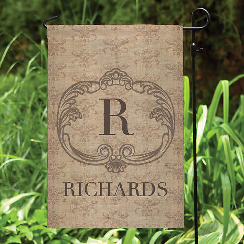 Personalized Vintage Family Garden Flag