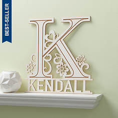 Personalized Wood Name Plaque