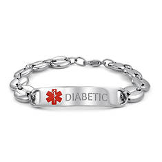 Personalized 8-1/2" Medical ID Bracelet
