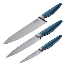 Ayesha Curry 3-Piece Japanese Steel Knife Set