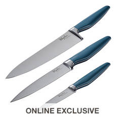 Ayesha Curry 3-Piece Japanese Steel Knife Set